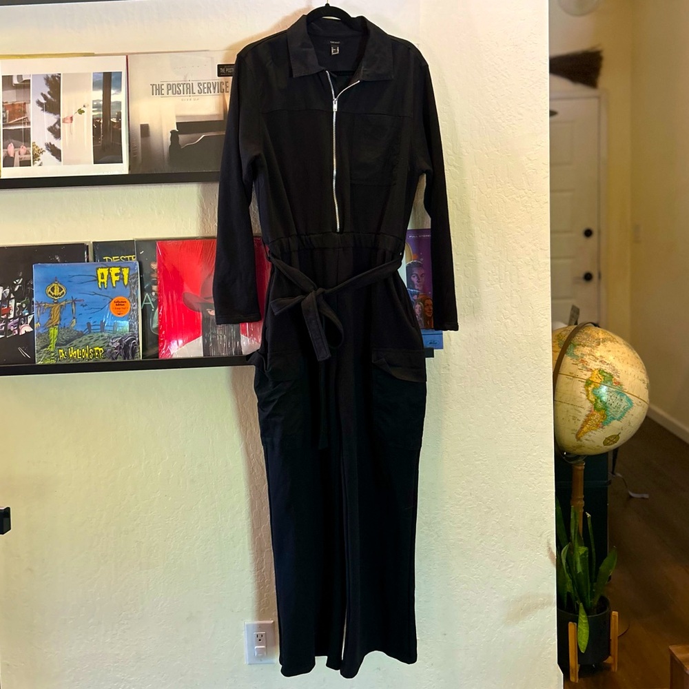 Cargo pocket jumpsuit